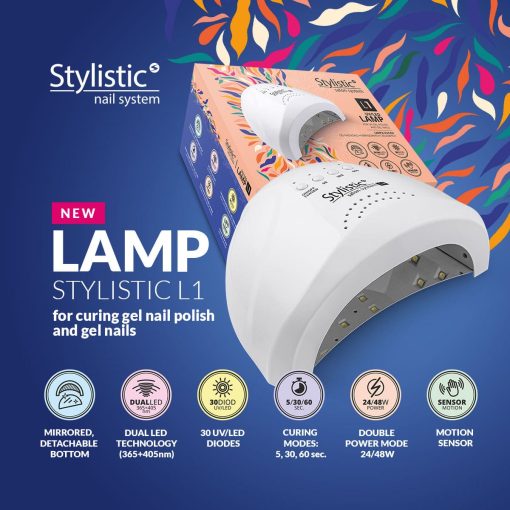 STYLISTIC L1 UV/LED LAMP 48W Mirror Bottom