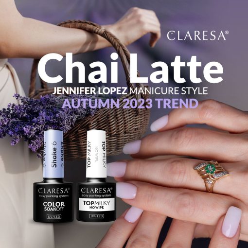 Claresa CHAI LATTE Gel Nail Polish Set