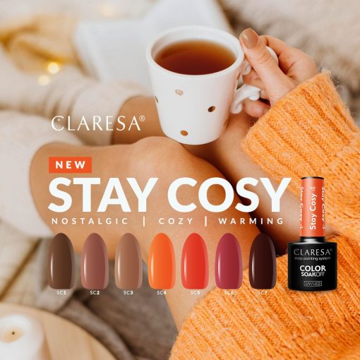 Claresa STAY COSY 3 Gel Nail Polish 5 g - Image 4