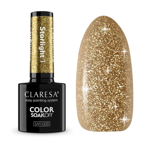 Claresa STARLIGHT 1 Gel Polish 5 g (Flash Effect)