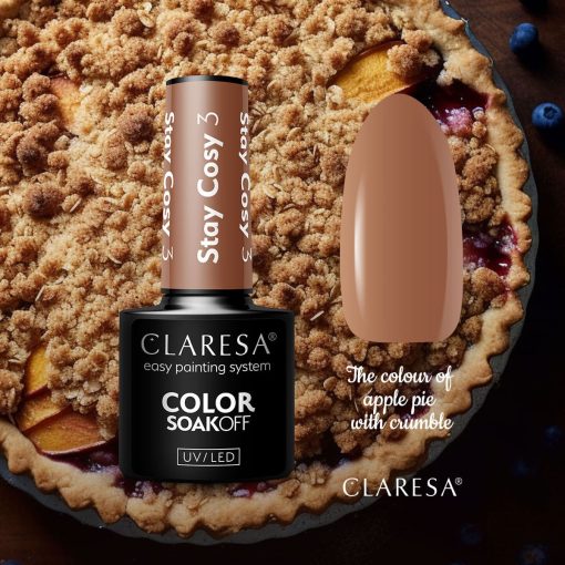 Claresa STAY COSY 3 Gel Nail Polish 5 g