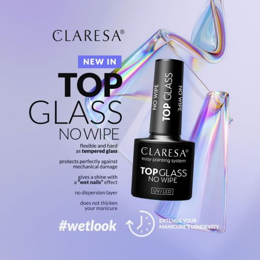 Claresa TOP GLASS No Wipe 10 x 5 g - Image 2