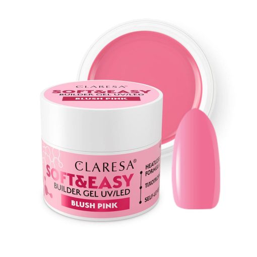 Claresa SOFT&EASY Builder Gel BLUSH PINK 45g - Image 2