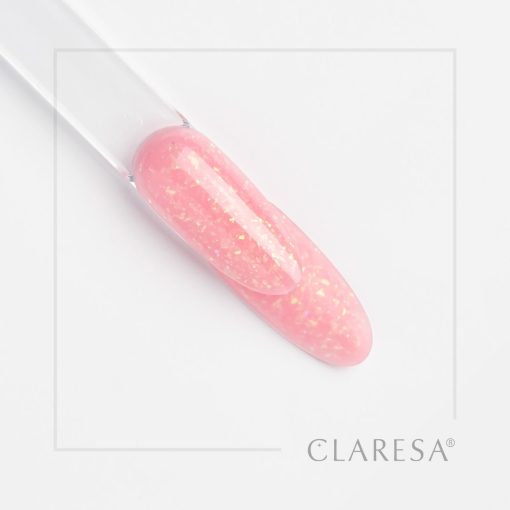 Claresa SOFT&EASY Builder Gel GLIMMER PINK 45g - Image 3