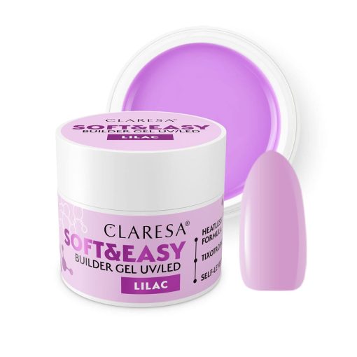 Claresa SOFT&EASY Builder Gel LILAC 12g - Image 2