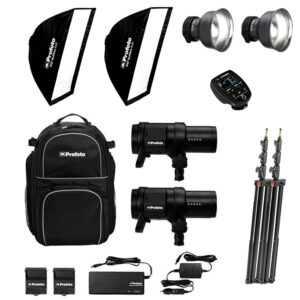 Zestaw mobilny 2x Profoto B1X 500W Air TTL - zasilanie bateryjne