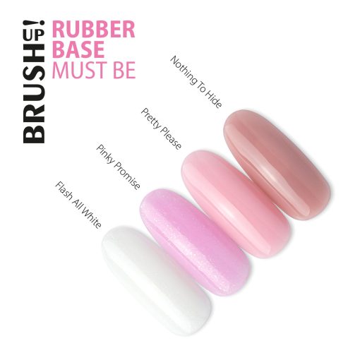 Brushup! UV RUBBER BASE Must Be: Elastic Fantastic Nothing To Hide 5g - Image 2