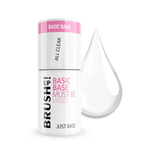 Brushup! UV BASIC BASE Must Be: Just Base All Clear 5g