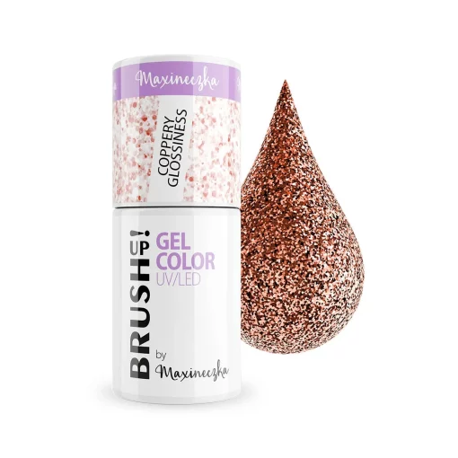 Brushup! GEL NAIL POLISH Coppery Glossiness 5g