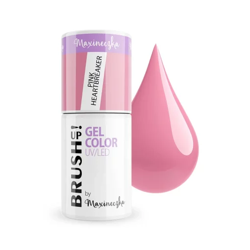 Brushup! GEL NAIL POLISH Pink Heartbreaker 5g