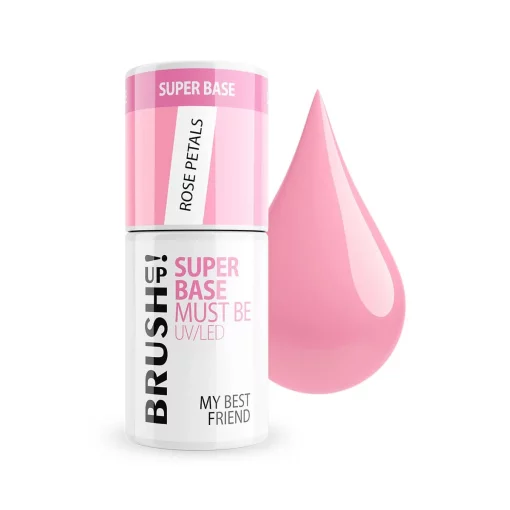 Brushup! UV SUPER BASE Must Be: My Best Friend Rose Petals 5g