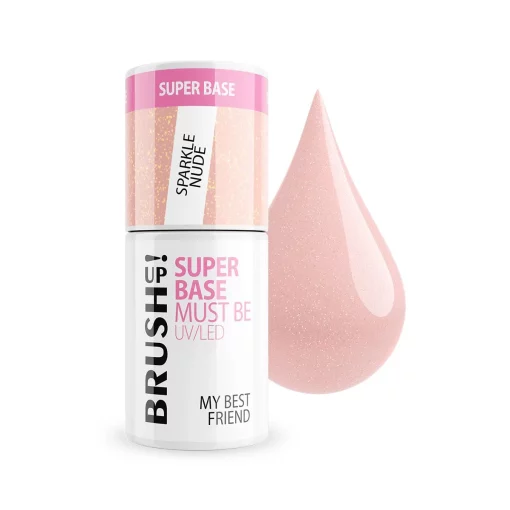 Brushup! UV SUPER BASE Must Be: My Best Friend Sparkle Nude 5g