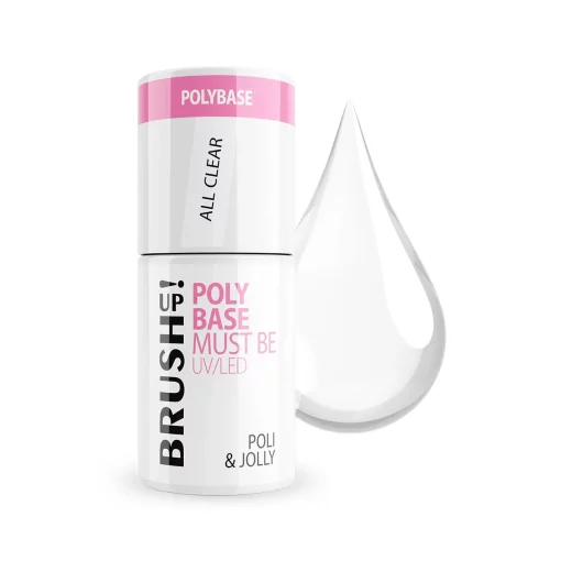 Brushup! UV POLY BASE Must Be: Poli & Jolly All Clear 5g