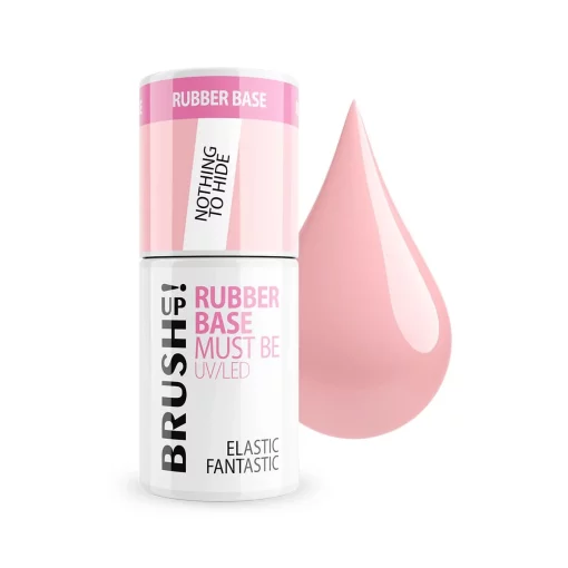 Brushup! UV RUBBER BASE Must Be: Elastic Fantastic Nothing To Hide 5g