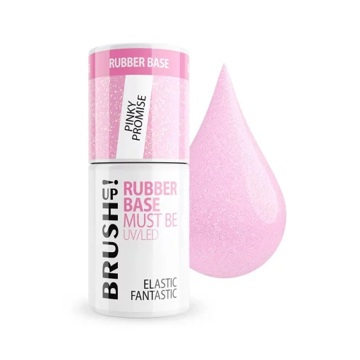 Brushup! UV RUBBER BASE Must Be: Elastic Fantastic Pinky Promise 5g