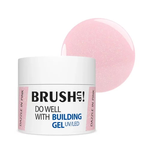 Brushup! Do Well with BUILDING GEL Dazzle In Pink 12g