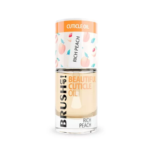 BrushUp! Beautiful Cuticle Oil - Rich Peach 6ml
