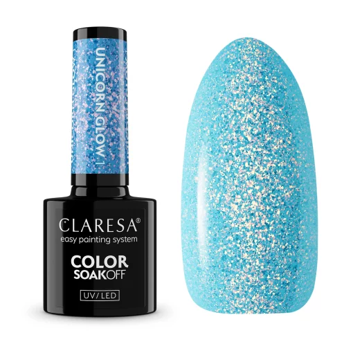 Claresa UNICORN GLOW 1 Gel Nail Polish 5 g (Limited Collection)