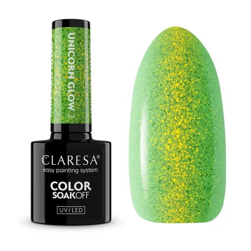 Claresa UNICORN GLOW 2 Gel Nail Polish 5 g (Limited Collection)