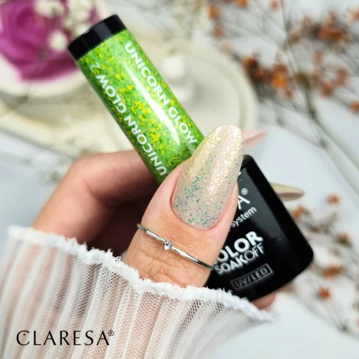 Claresa UNICORN GLOW 2 Gel Nail Polish 5 g (Limited Collection) - Image 2