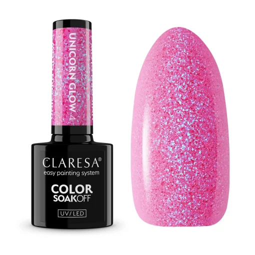 Claresa UNICORN GLOW 4 Gel Nail Polish 5 g (Limited Collection)